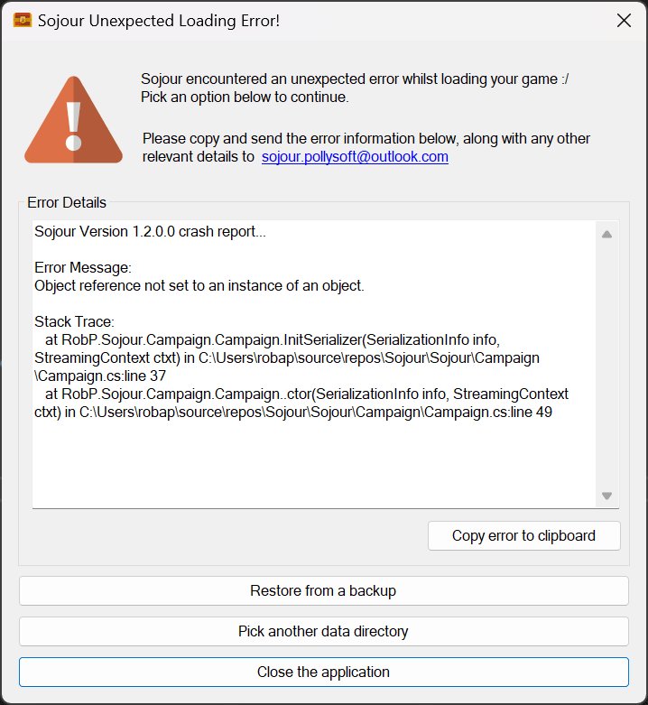 Sojour 1.2.155.0 has been released!